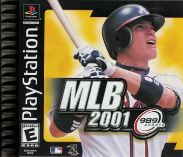 MLB 2001 (US) box cover front